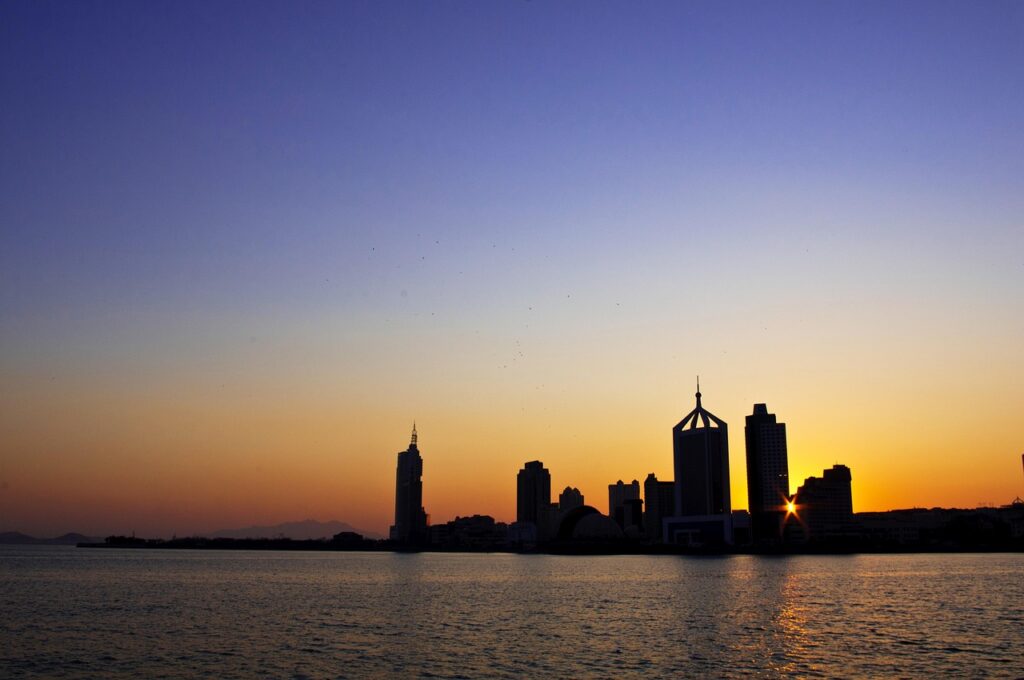 qingdao, twilight, city, qingdao, qingdao, qingdao, qingdao, qingdao-2457555.jpg